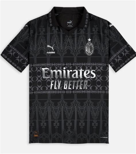 Ac Milan X Pleasures X Puma Fourth Kit The Kitman