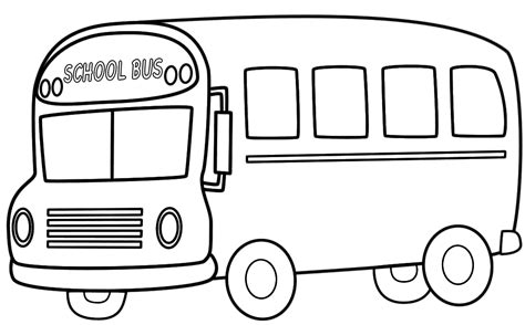 28 Dessins De Coloriage Bus Enfant à Imprimer Sur Page 1