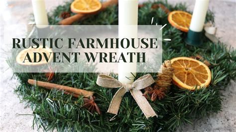 How To Make An Advent Wreath Advent Wreath Advent Candles Rustic Christmas Decorations