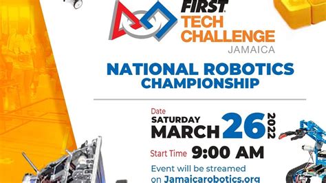 Ncb Foundation First Tech Challenge Jamaica National Robotics Championship Youtube