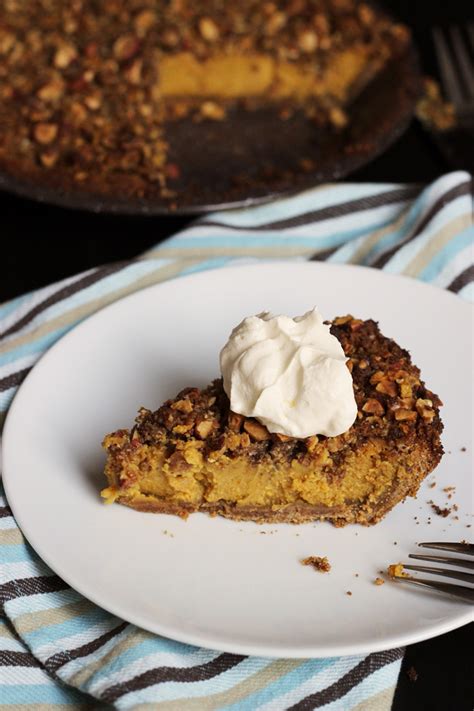 Streusel Topped Pumpkin Pie Easy Pumpkin Pie