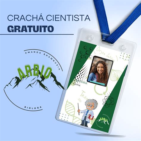 Crachá Cientista Tá Pronto