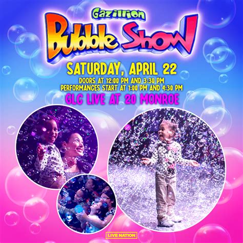 Mind Blowing Bubble Magic Coming To Grand Rapids At The Gazillion