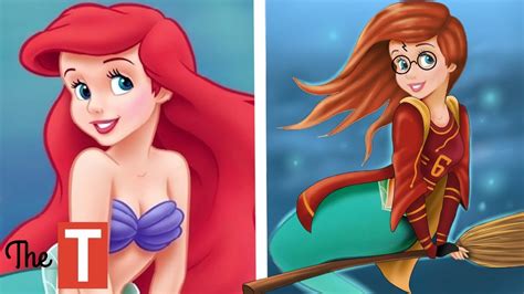 10 Harry Potter Characters Reimagined As Disney Princesses - ZOHAL