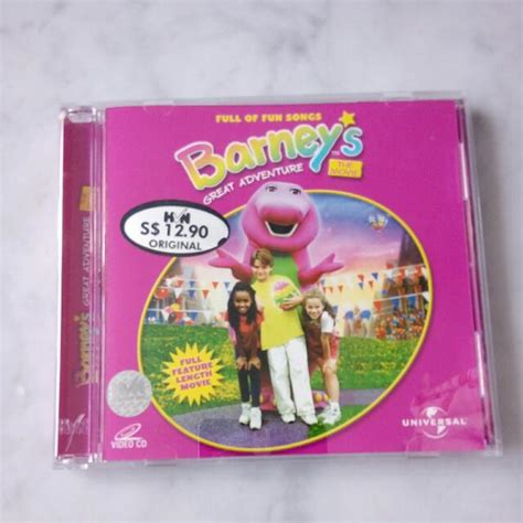 Barney's Great Adventure The Movie VCD, Music & Media, CDs, DVDs & Other Media on Carousell