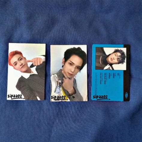 Jual Photocard Ateez Hongjoong Yeosang Id Card Mingi Pc Album Shopee Indonesia