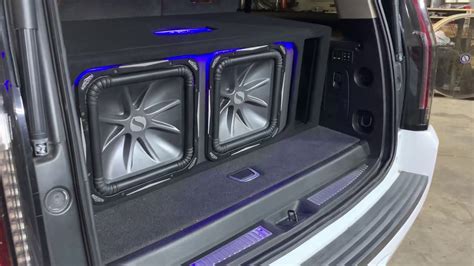 Cadillac Escalade15inch Kicker L7s Subwoofer Fully Customized