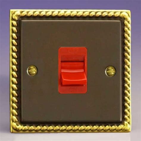 Varilight Classic 1 Gang 45a Cooker Switch Xa45s Ukes