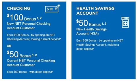 Nbt Bank Promotions 50 100 150 Checking Savings Bonuses Ct Me