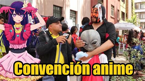 Convención de anime en evento de cosplayers en CDMX EXPO JUIBO