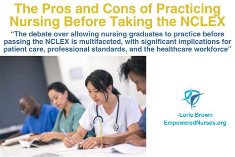 The Pros And Cons Of Practicing Nursing Before Taking The Nclex Empowered Nurses