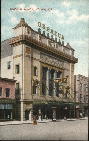 Orpheum Theatre Minneapolis, MN Postcard