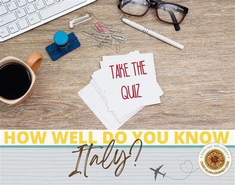 How Well Do You Know Italy Quiz