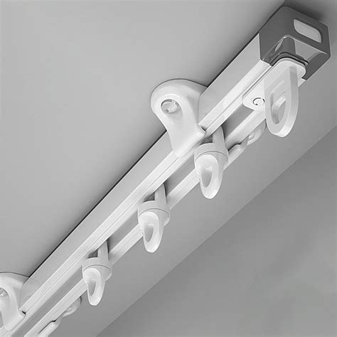 YXHOMME Ceiling Curtain Track, Telescopic Ceiling Mount Curtain Track