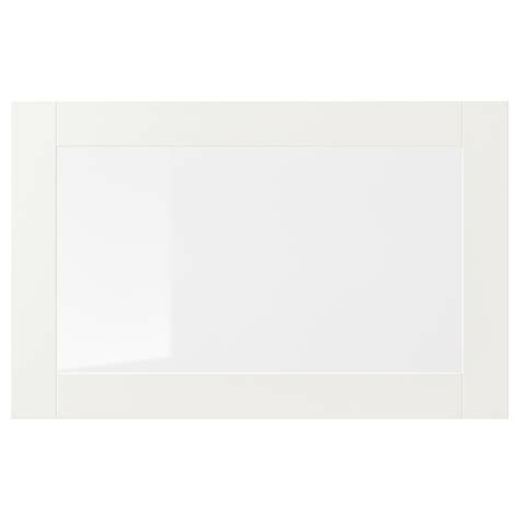 Sindvik Glass Door Whiteclear Glass 60x38 Cm Ikea Latvija