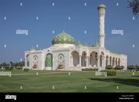 Zulfa Mosque In Seeb Oman Stock Photo Alamy