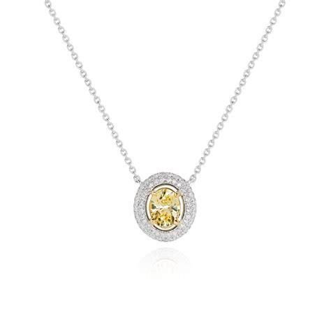 The Plush™ Yellow Sapphire Necklace Bp De Silva Jewellers