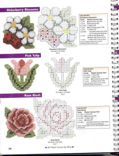 Plastic Canvas Cross Stitch Patterns Book