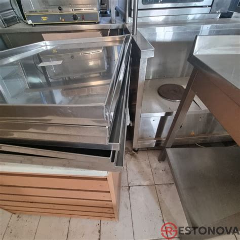 Противень 600х400 из нержавейки с бортом - RESTONOVA