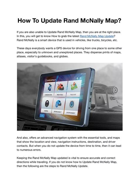Ppt How To Update Rand Mcnally Map Powerpoint Presentation Free