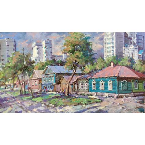 Купить картину Мой город в Москве от художника Мишагин Андрей