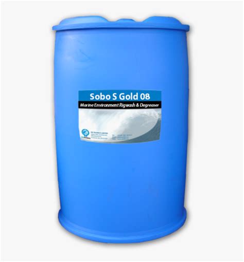 Sobo S Gold 08 Oil Platform Rigwash And Oil Degreaser Hd Png Download