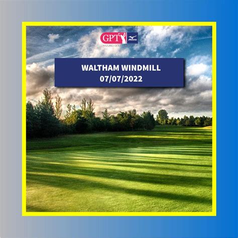 Waltham Windmill 2022 Golf Pairs