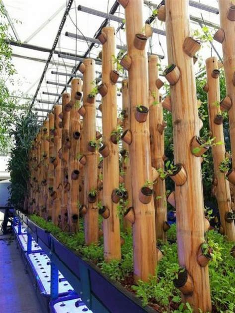 Natural Vertical Planter From Bamboo 9 Step Guide The Garden