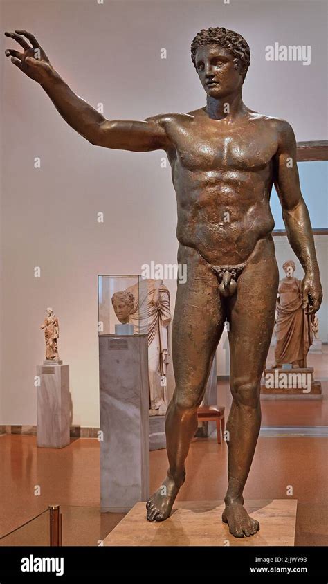 Bronze Statue Of A Youth Probably Paris From The Antikythera