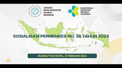 Sosialisasi Permenkes No 36 2023 YouTube