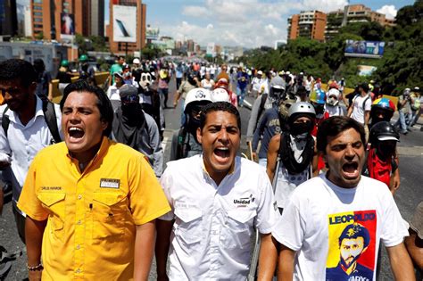 La Oposición Venezolana Convoca Una Marcha Contra La Dictadura Para