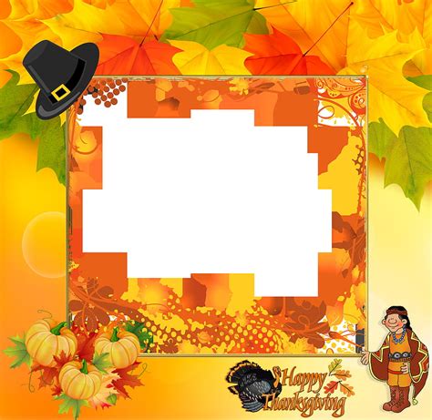 Happy Thanksgiving Border Clip Art