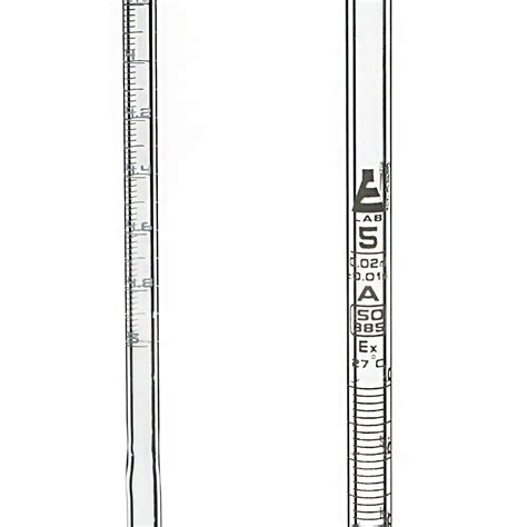 Micro Burette, 5ml - ASTM, Class A, ±0.01ml Accuracy - Borosilicate Gl ...