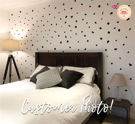 Dalmatian Wall Stickers X Dots Polka Dot Wall Decals Hand Etsy