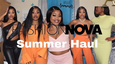 Huge Spring Summer FashionNova Haul 2024 YouTube