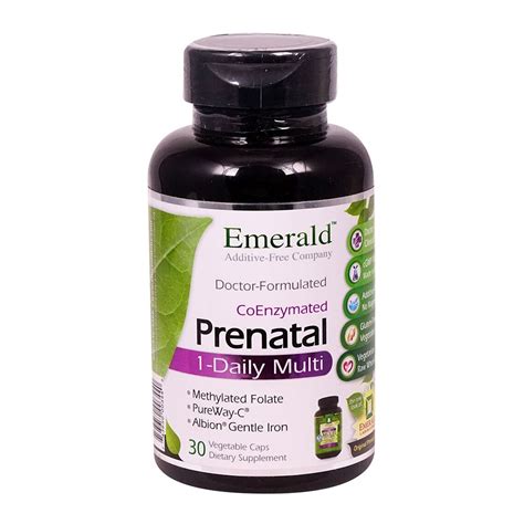 Emerald Laboratories Multi Vit A Min Prenatal Coenzymated Vegetable