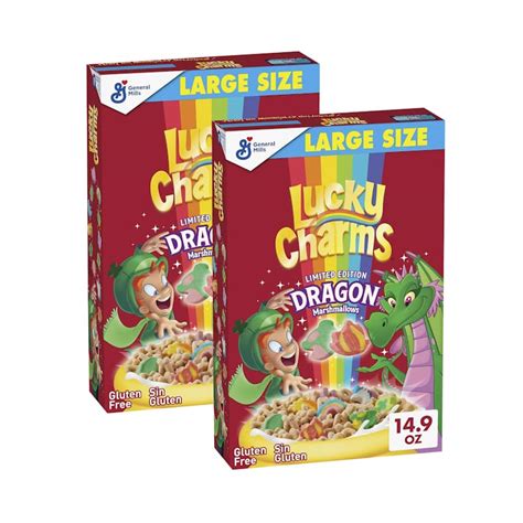 34 Off On 2x 420g Lucky Charms Cereal Box Onedayonly