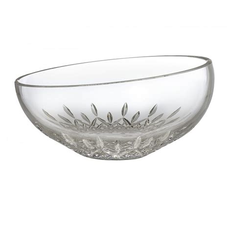 Waterford Crystal Lismore Essence Angular Bowl 23cm Ireland Barkers Wexford