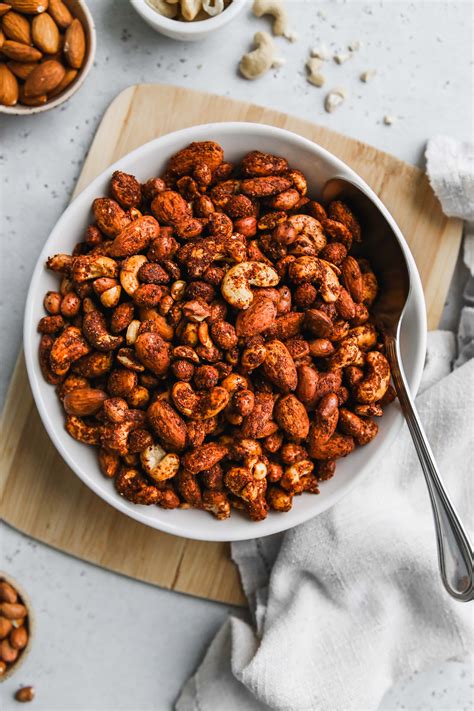 Savoury Spiced Nuts Roasted Walder Wellness Dietitian Rd