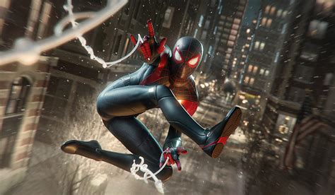 Epic Web Swinging Stunts In Spider Man Miles Morales Gameplay Video