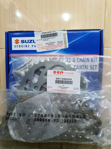 Jual Ready Gear Gir Set Shogun Lama Smash Asli Ori Suzuki