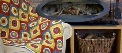 Fireside Throw A Rustic Cosy Crochet Blanket WoolnHook By Leonie Morgan