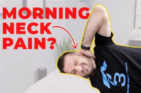 How To Fix A Stiff Neck After Sleeping Wrong