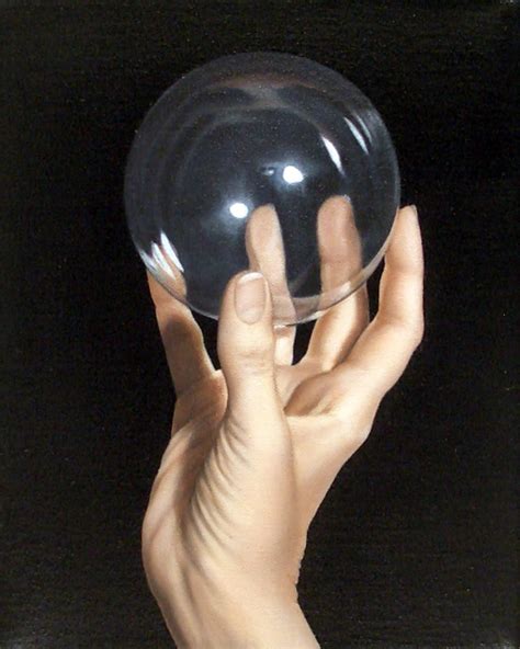 Jeff Danley Paintings Hand With Orb