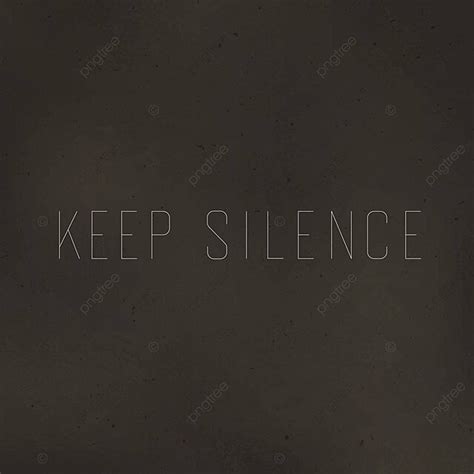 silence poster hush shut background vector hush shut background
