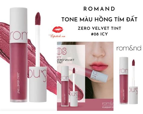 Review Son Romand 08 Icy Màu Hồng đất Đẹp Nhất Hot Nhất