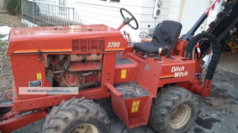 2000 Ditch Witch Model 3700 4x4 Trencher