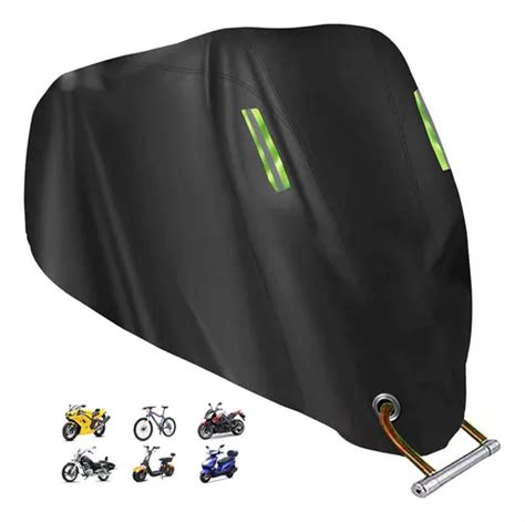 Funda Motocicleta Bici Impermeable Protector Solar Candado Env O Gratis