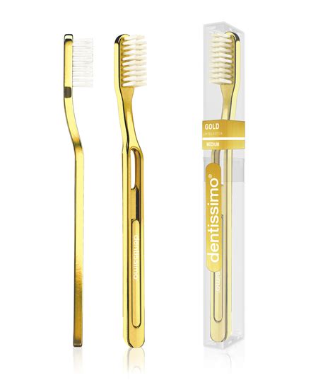 gold limited edition medium toothbrush