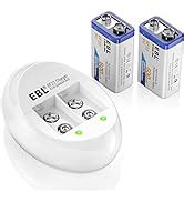 Ebl Pack V Batteries Li Ion Volt Rechargeable Batteries With V